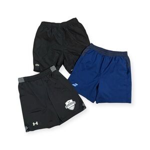 Under Armour, Lacoste, Kids Shorts - Black and Blue
